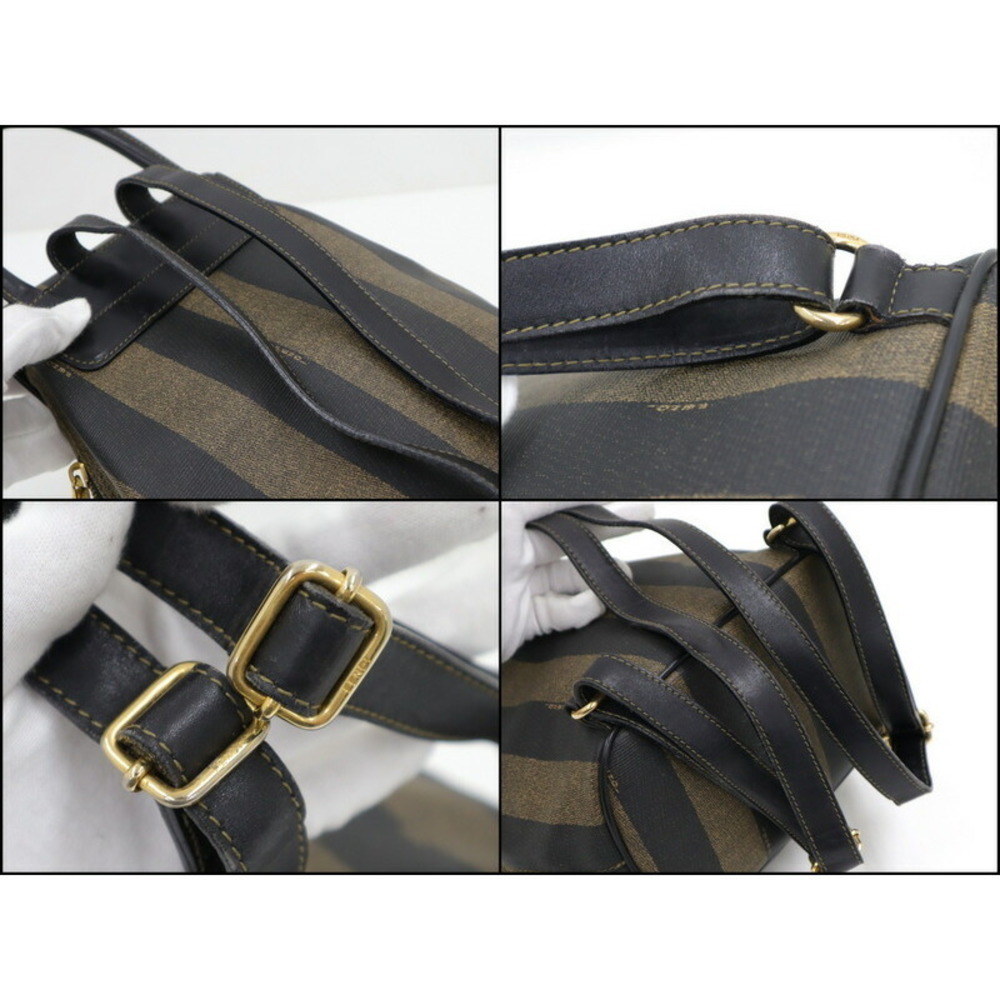 Fendi Mini Rucksack Backpack Pecan Pattern Brown … - image 5